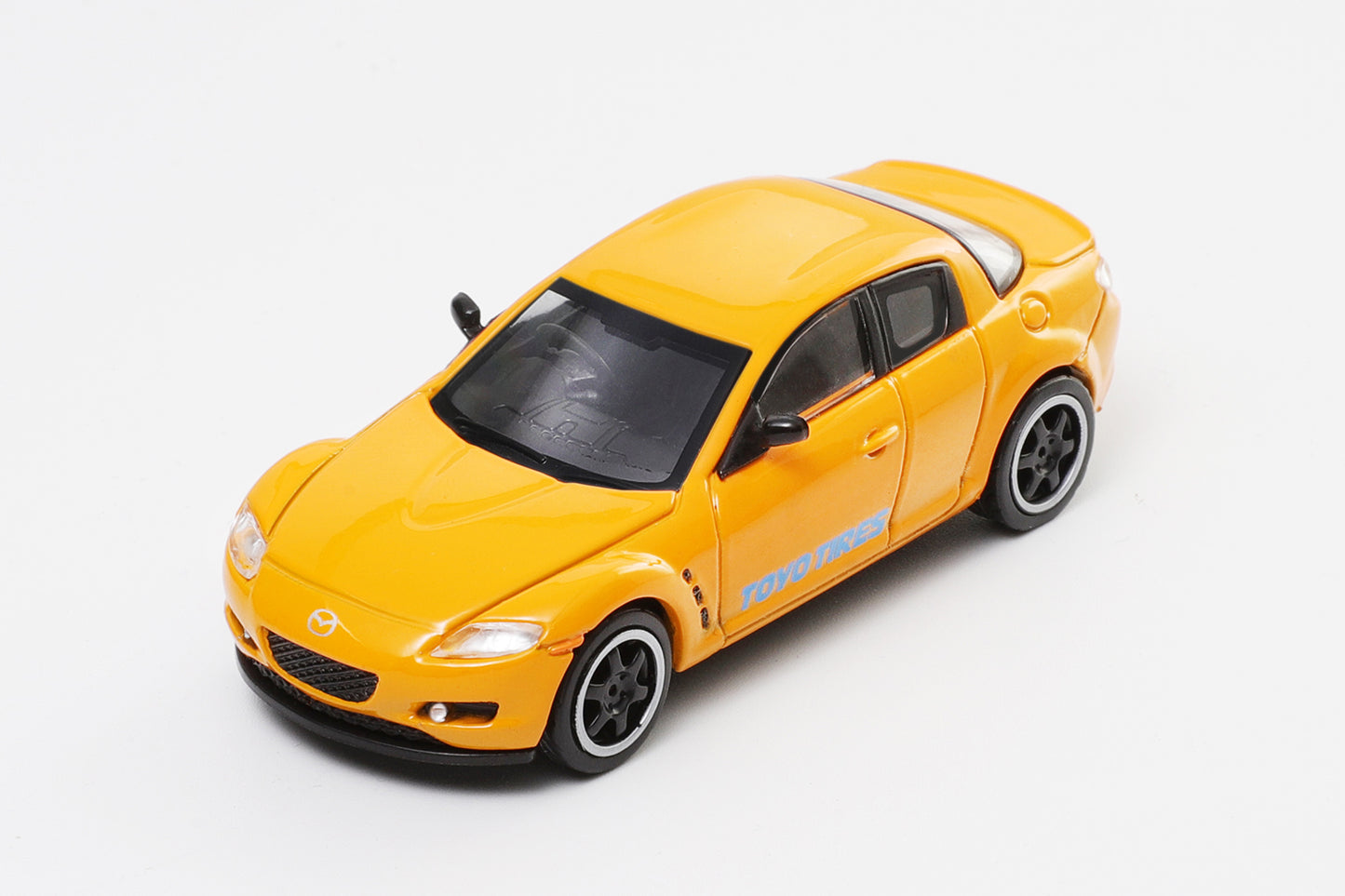 DCT 1:64 Mazda RX8 Pearl White / Gray / Yellow / Silver (LL-004-12-LL-004-16) Diecast Car Model Available In August 2025 Pre Order Now