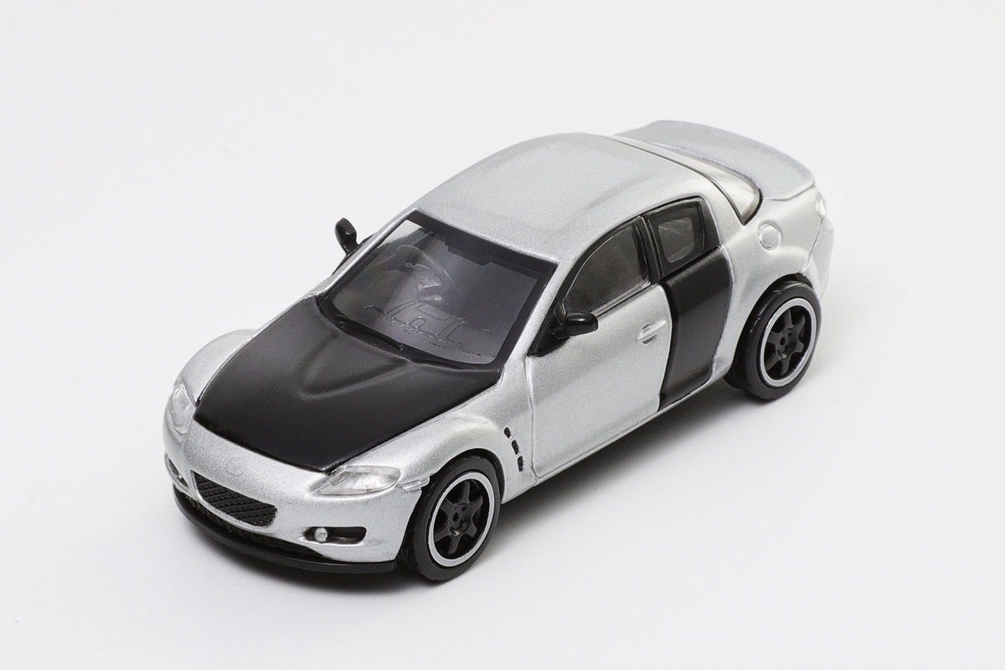 DCT 1:64 Mazda RX8 Pearl White / Gray / Yellow / Silver (LL-004-12-LL-004-16) Diecast Car Model Available In August 2025 Pre Order Now