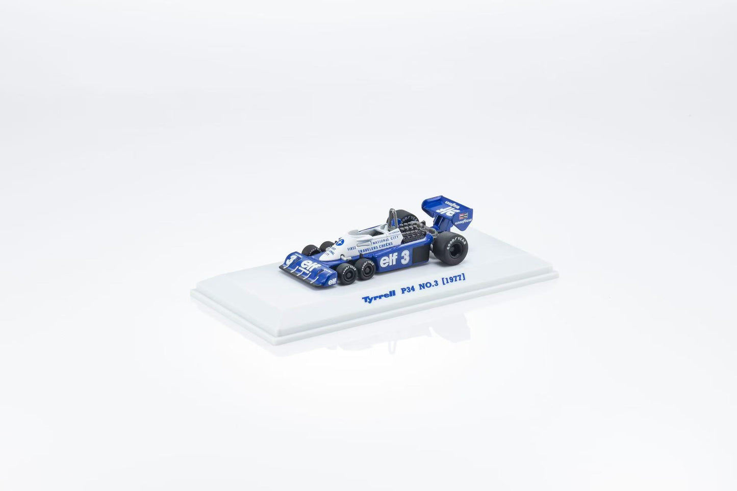 Kyosho 1:64 TYRRELL P34 (1977) No.3 (07038B3) Diecast Car Model Available In May 2025 Pre Order Now