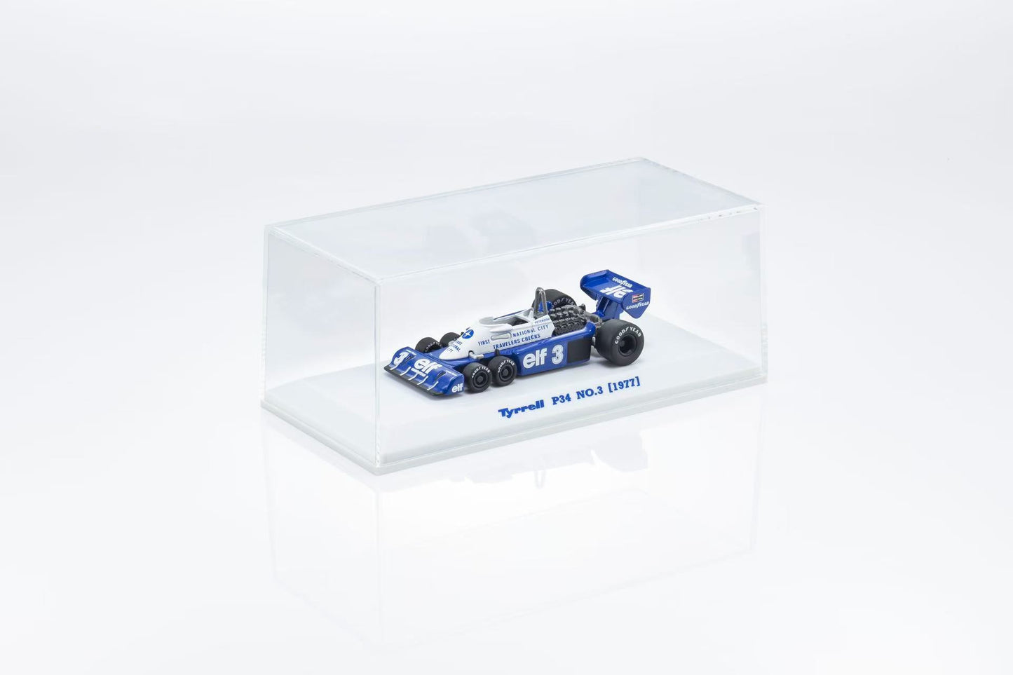 Kyosho 1:64 TYRRELL P34 (1977) No.3 (07038B3) Diecast Car Model Available In May 2025 Pre Order Now