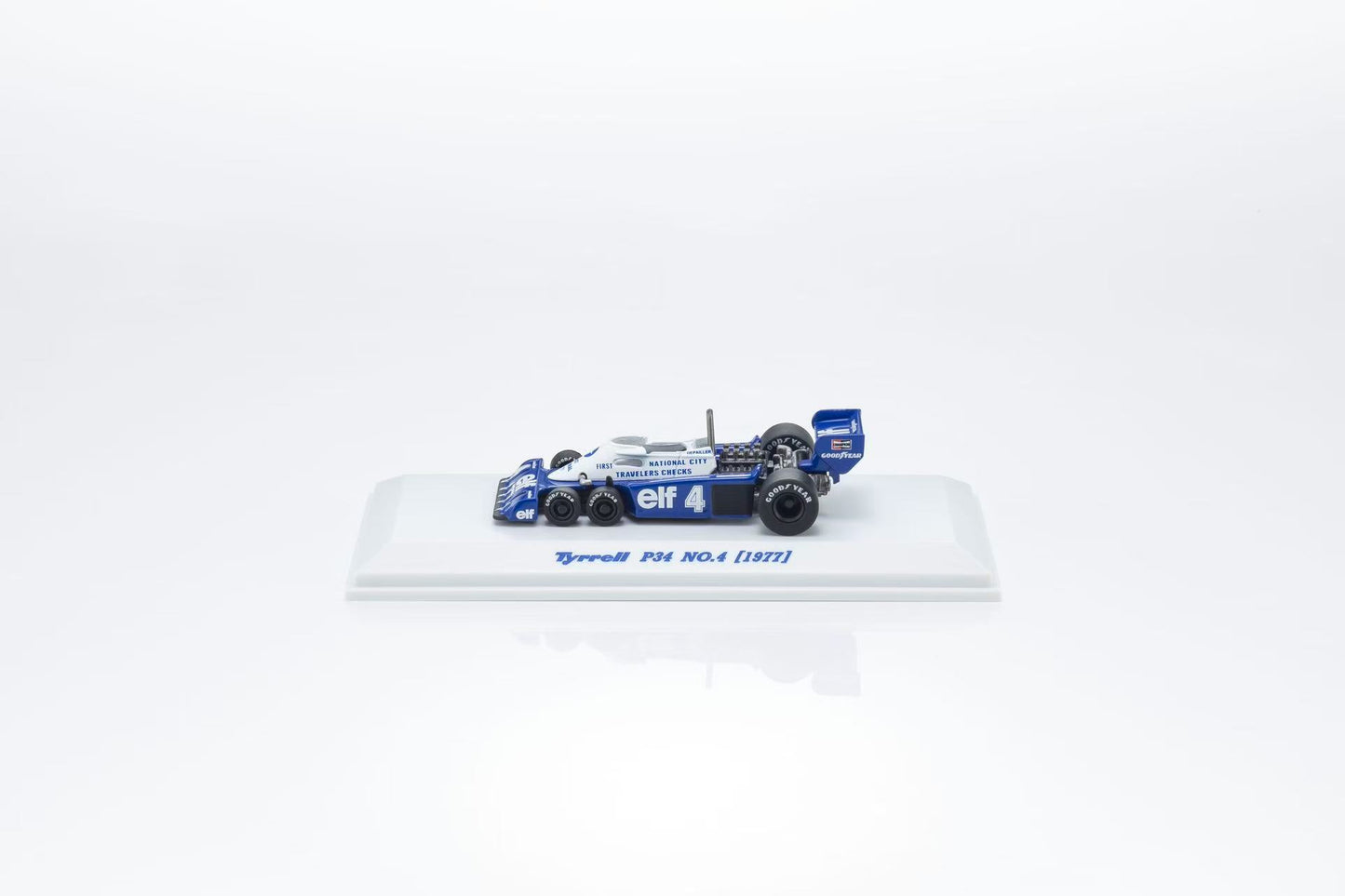 Kyosho 1:64 TYRRELL P34 (1977) No.4 (07038B4) Diecast Car Model Available In May 2025 Pre Order Now