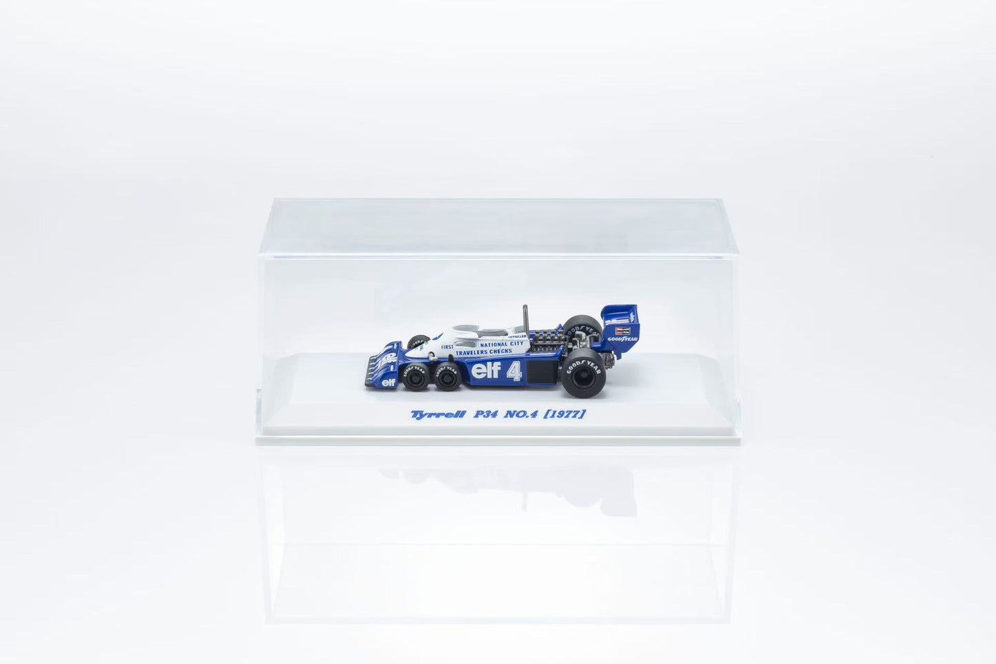 Kyosho 1:64 TYRRELL P34 (1977) No.4 (07038B4) Diecast Car Model Available In May 2025 Pre Order Now