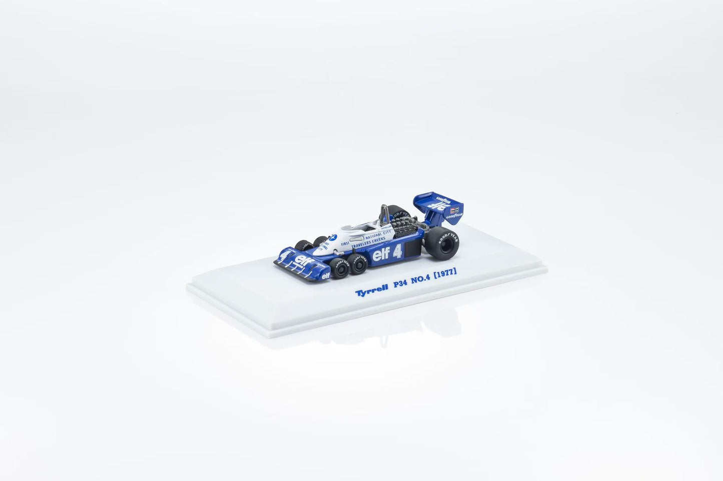 Kyosho 1:64 TYRRELL P34 (1977) No.4 (07038B4) Diecast Car Model Available In May 2025 Pre Order Now