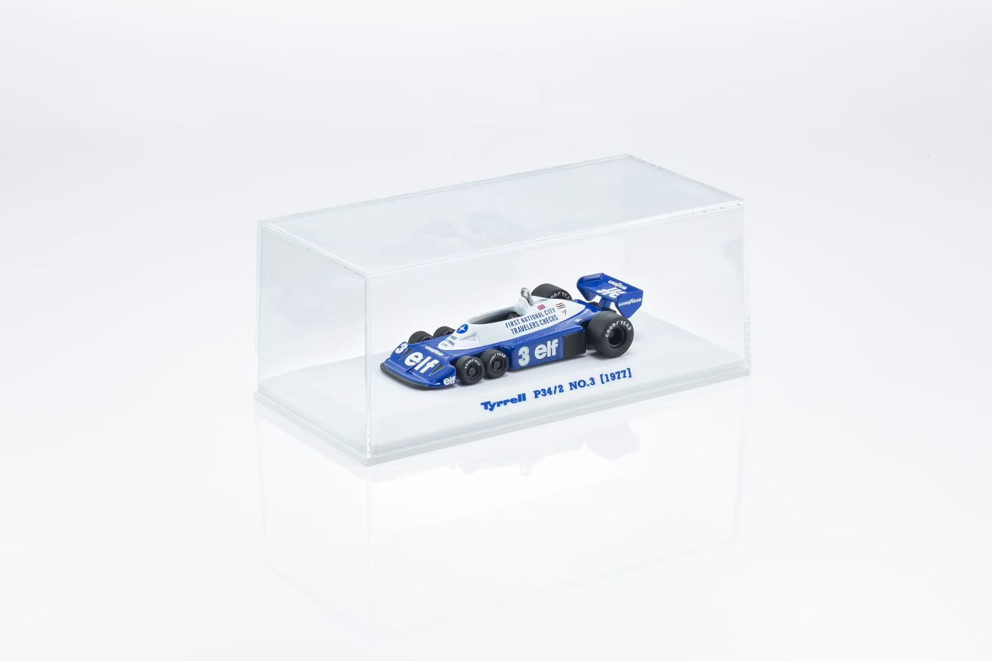 Kyosho 1:64 TYRRELL P34/2 (1977) No.3 (07038B5) Diecast Car Model Available In May 2025 Pre Order Now