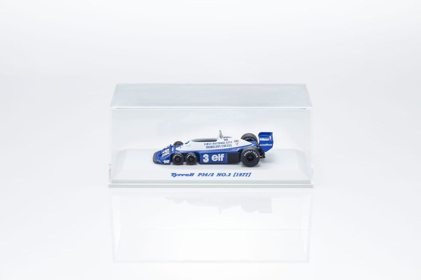 Kyosho 1:64 TYRRELL P34/2 (1977) No.3 (07038B5) Diecast Car Model Available In May 2025 Pre Order Now