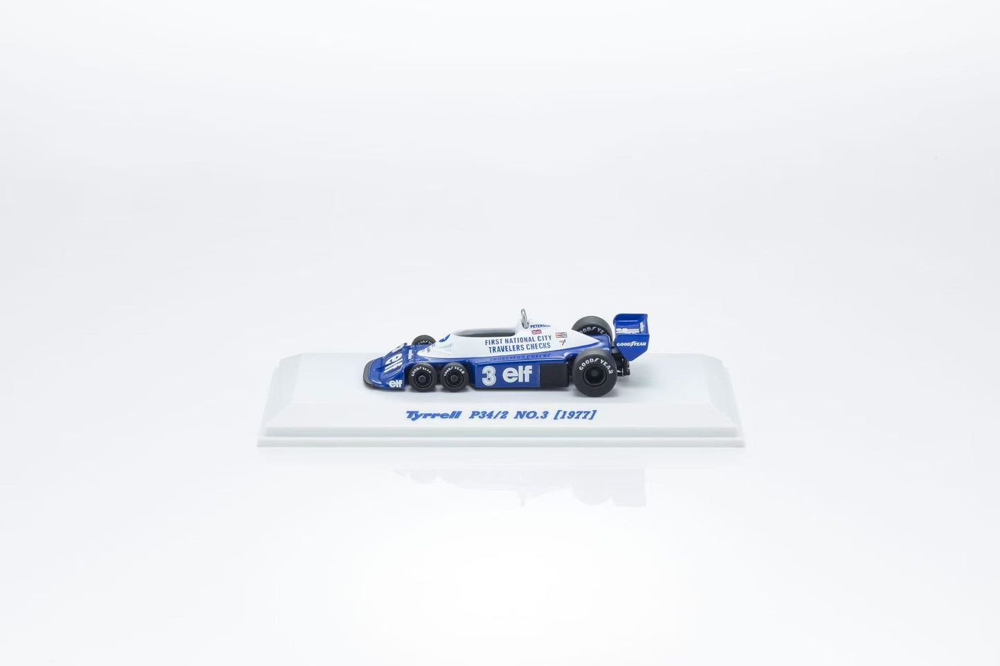 Kyosho 1:64 TYRRELL P34/2 (1977) No.3 (07038B5) Diecast Car Model Available In May 2025 Pre Order Now