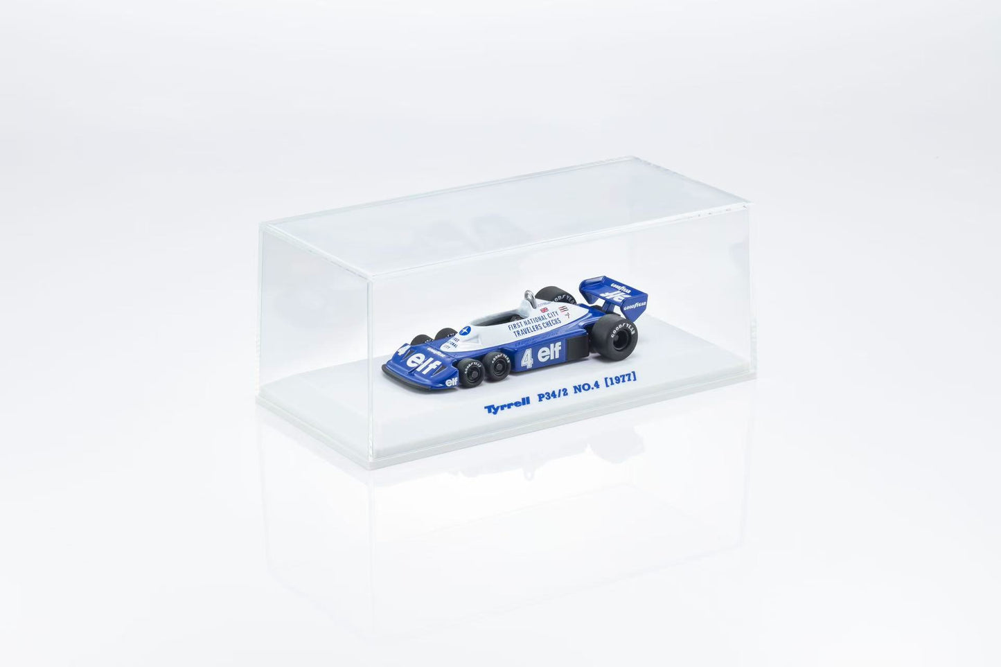 Kyosho 1:64 TYRRELL P34/2 (1977) No.4 (07038B6) Diecast Car Model Available In May 2025 Pre Order Now