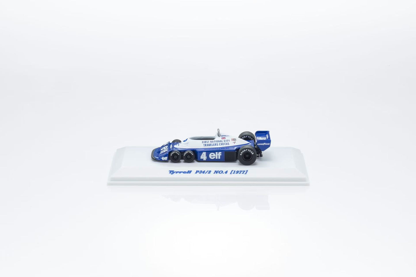 Kyosho 1:64 TYRRELL P34/2 (1977) No.4 (07038B6) Diecast Car Model Available In May 2025 Pre Order Now