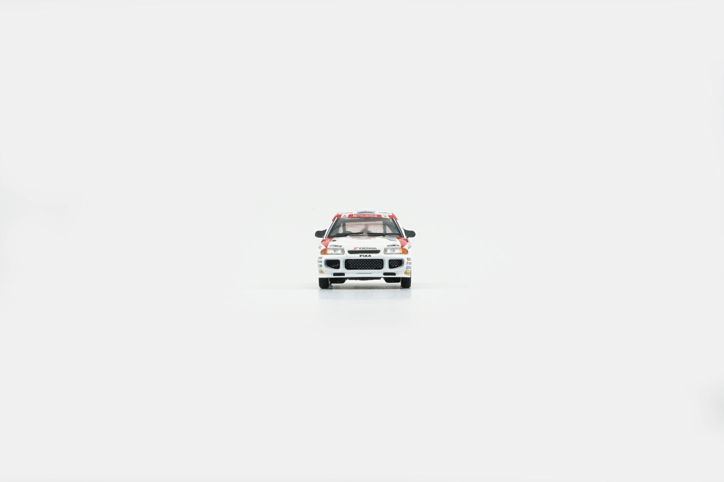 BM Creations 1:64 Mitsubishi Lancer EVO III (RHD) Hong Kong Beijing Rally 1995 #5 Dealer (64B0223) Diecast Car Model Available In August 2025 Pre Order Now