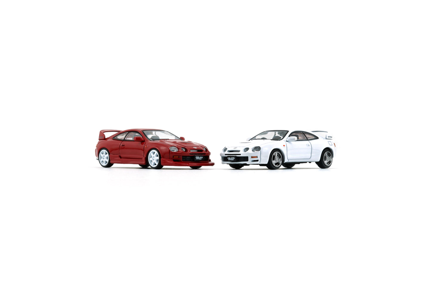 BM Creations 1:64 Toyota Celica GT Four -RED / WHITE (64B0417-64B0420) Diecast Car Model Available In April 2025 Pre Order Now