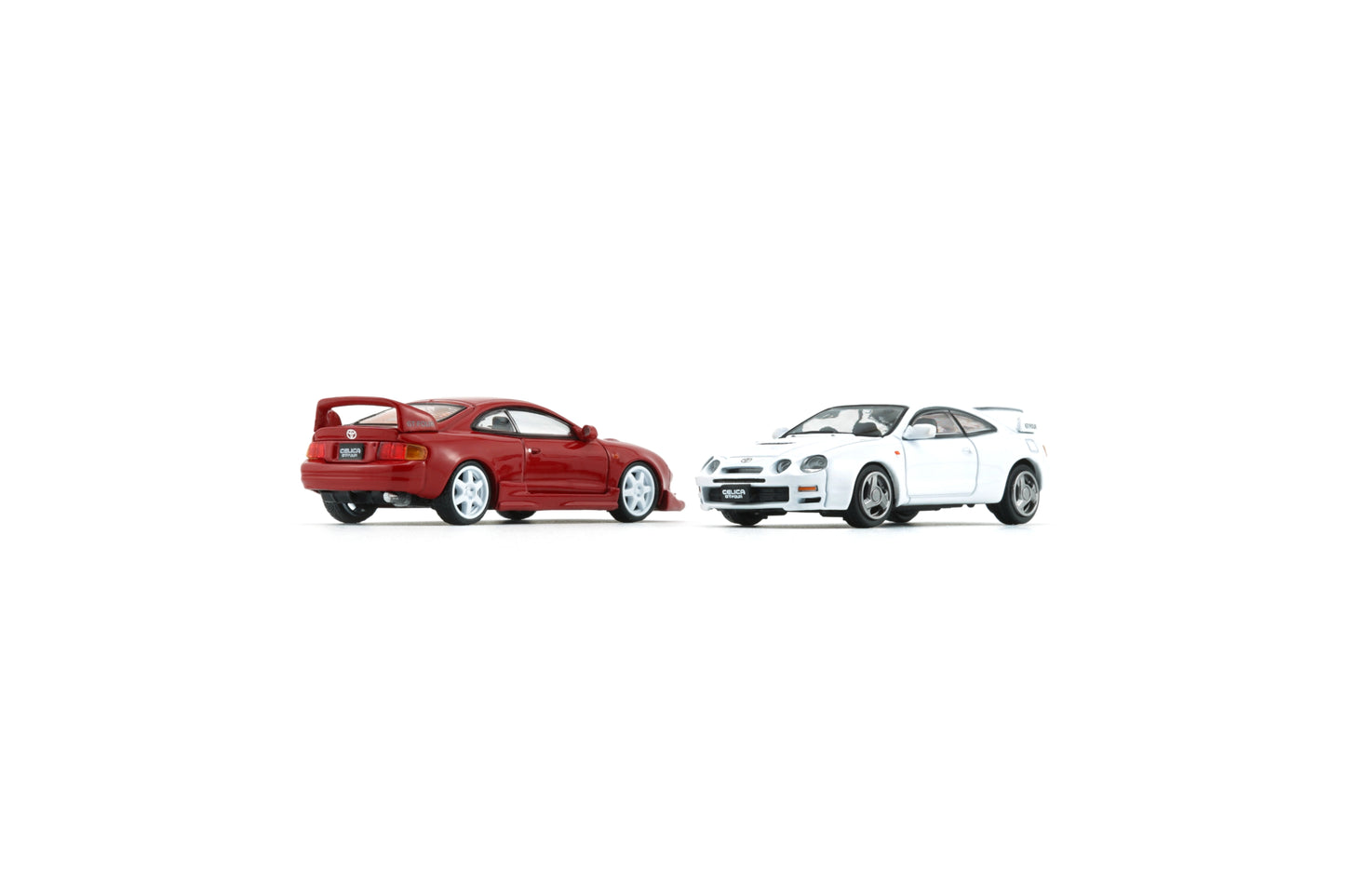 BM Creations 1:64 Toyota Celica GT Four -RED / WHITE (64B0417-64B0420) Diecast Car Model Available In April 2025 Pre Order Now