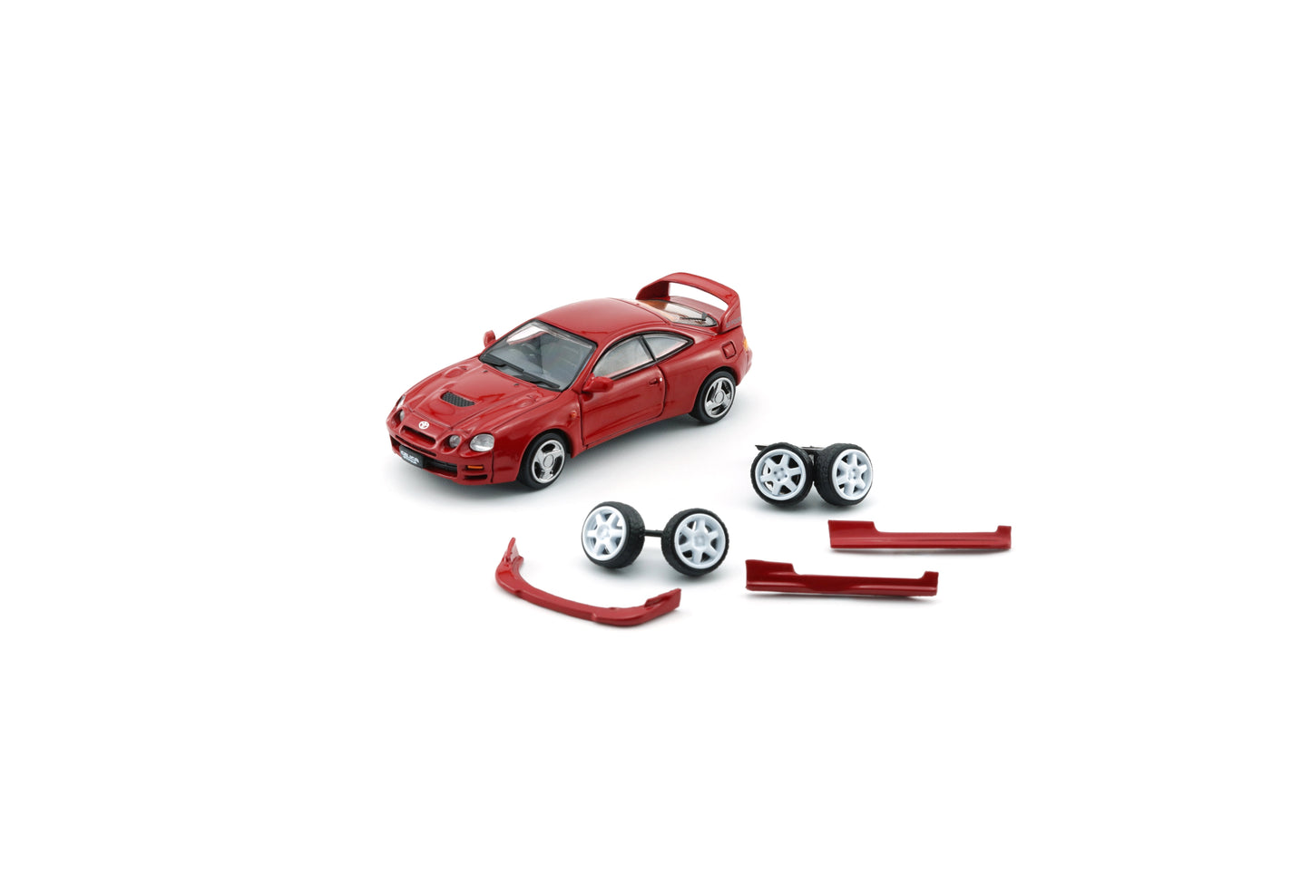 BM Creations 1:64 Toyota Celica GT Four -RED / WHITE (64B0417-64B0420) Diecast Car Model Available In April 2025 Pre Order Now