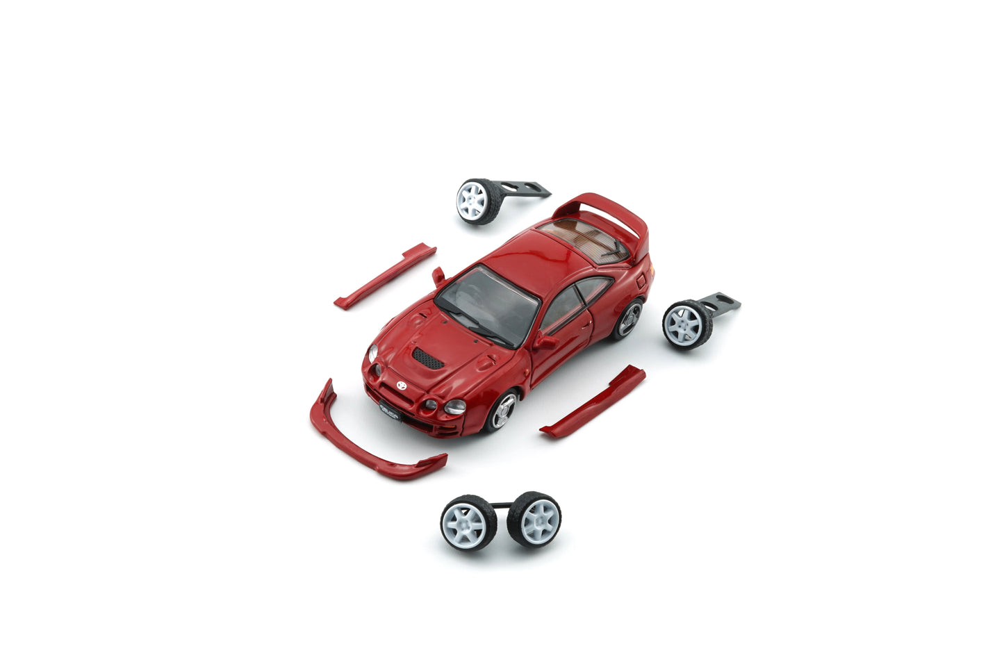 BM Creations 1:64 Toyota Celica GT Four -RED / WHITE (64B0417-64B0420) Diecast Car Model Available In April 2025 Pre Order Now