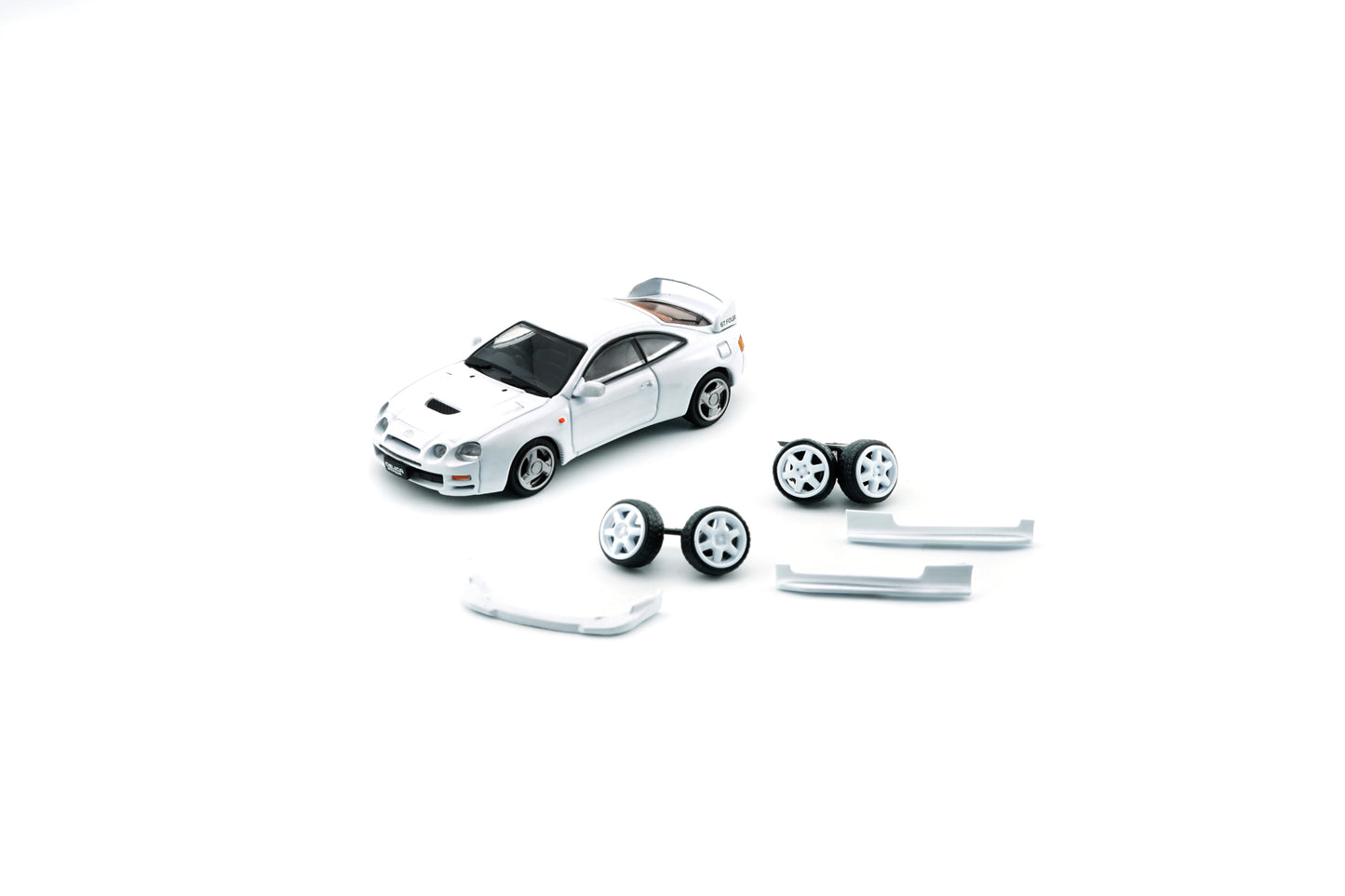 BM Creations 1:64 Toyota Celica GT Four -RED / WHITE (64B0417-64B0420) Diecast Car Model Available In April 2025 Pre Order Now