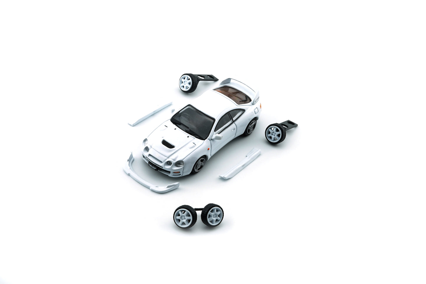 BM Creations 1:64 Toyota Celica GT Four -RED / WHITE (64B0417-64B0420) Diecast Car Model Available In April 2025 Pre Order Now