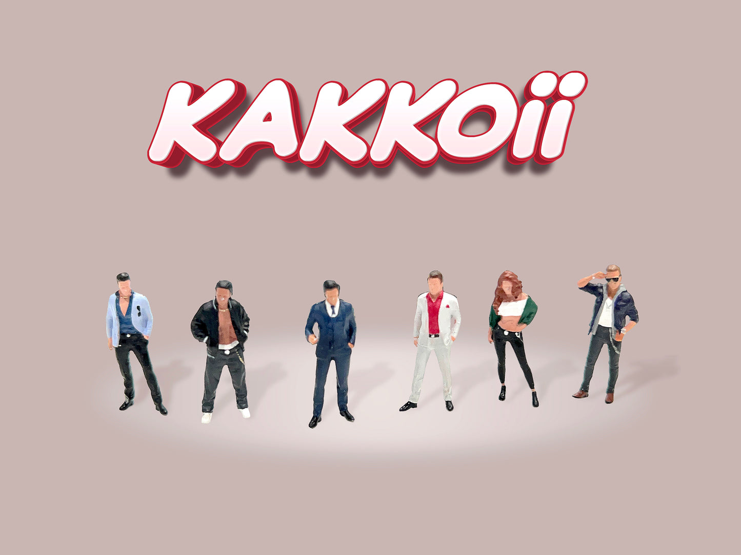 American Diorama 1:64 Figures set - Kakkoii / Behind the Scenes (AD-2425MJ / AD-2426MJ) Diecast Model Available In June 2025 Pre Order Now