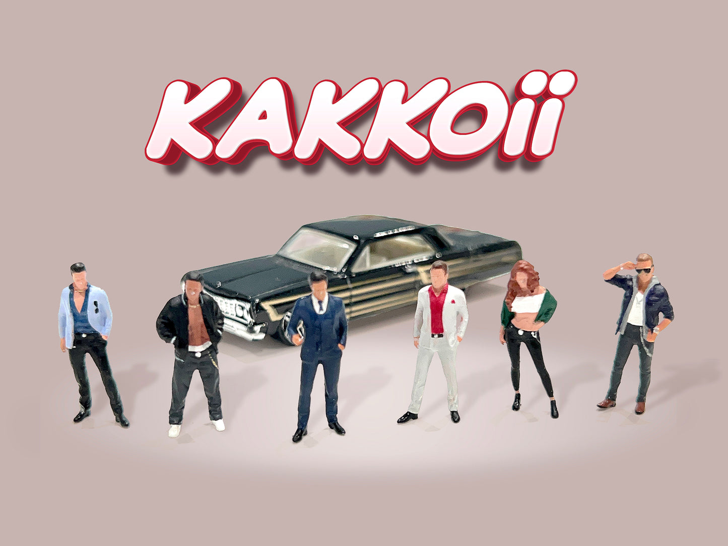 American Diorama 1:64 Figures set - Kakkoii / Behind the Scenes (AD-2425MJ / AD-2426MJ) Diecast Model Available In June 2025 Pre Order Now