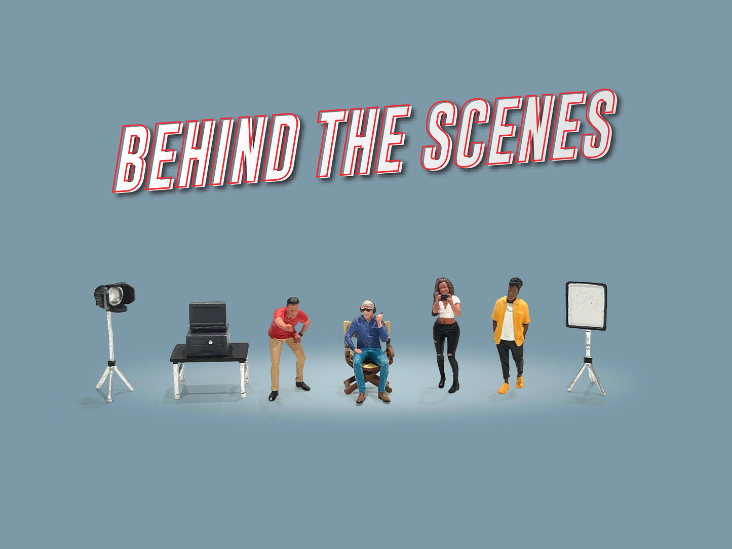 American Diorama 1:64 Figures set - Kakkoii / Behind the Scenes (AD-2425MJ / AD-2426MJ) Diecast Model Available In June 2025 Pre Order Now