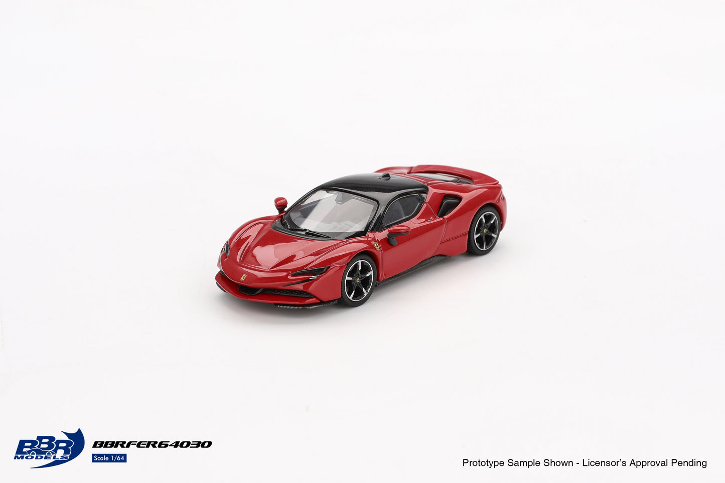 BBR Models 1:64 Ferrari SF90 Rosso Corsa (BBRFER64030) Diecast Car Model Available In July 2025 Pre Order Now
