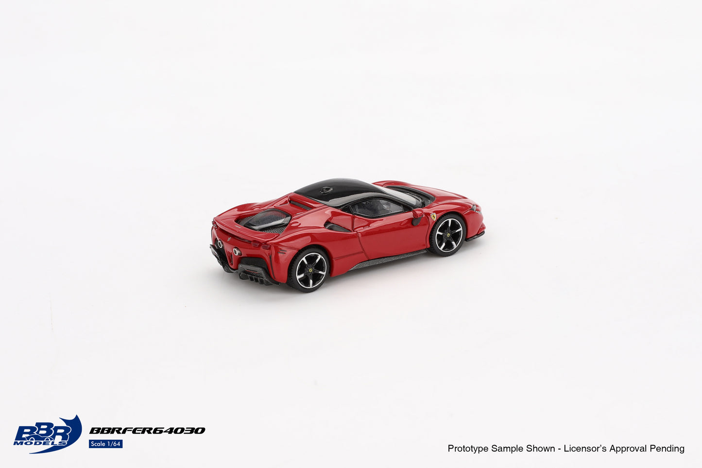 BBR Models 1:64 Ferrari SF90 Rosso Corsa (BBRFER64030) Diecast Car Model Available In July 2025 Pre Order Now