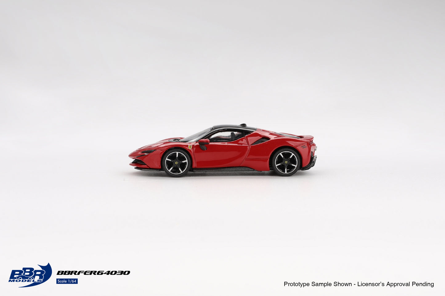 BBR Models 1:64 Ferrari SF90 Rosso Corsa (BBRFER64030) Diecast Car Model Available In July 2025 Pre Order Now
