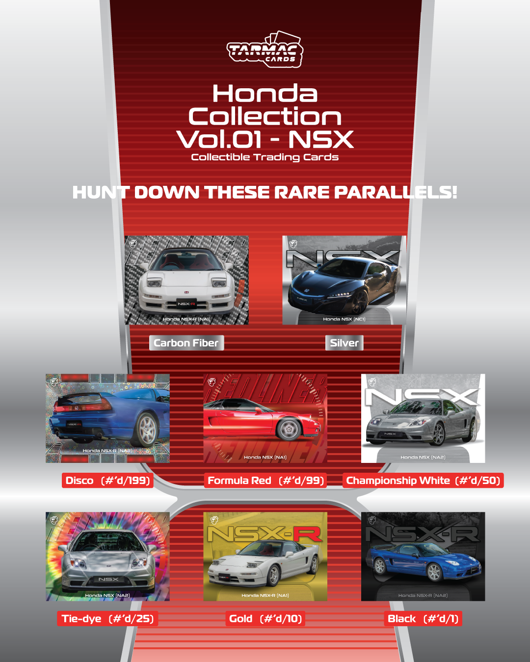 Tarmac Works 1:64 Honda Collection Vol.01 - NSX (TC-HONC-01) Diecast Car Model Available In July 2025 Pre Order Now
