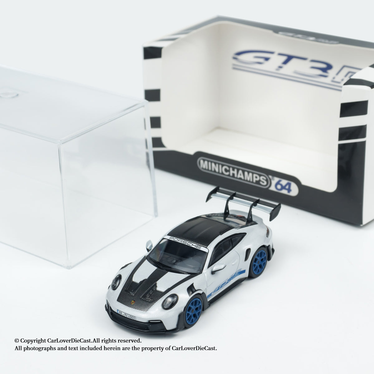 Minichamps 1:64 CLDC Exclusive PORSCHE 911 (992) GT3 RS - 2024 (643062120-643062124) Diecast Car Model Available In June 2025 Pre Order Now