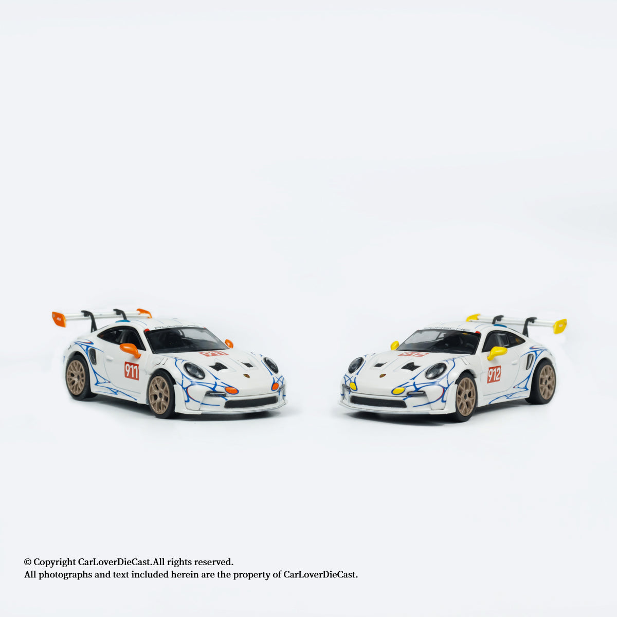 Minichamps 1:64 CLDC Exclusive PORSCHE 911 (992) GT3 RS - 2024 (643062120-643062124) Diecast Car Model Available In June 2025 Pre Order Now