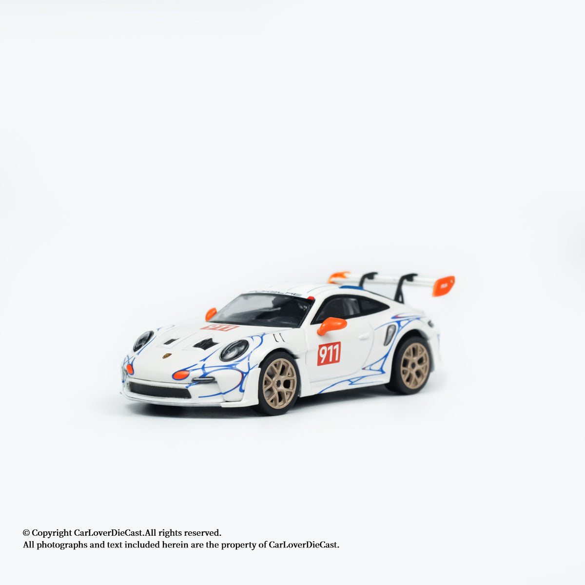 Minichamps 1:64 CLDC Exclusive PORSCHE 911 (992) GT3 RS - 2024 (643062120-643062124) Diecast Car Model Available In June 2025 Pre Order Now