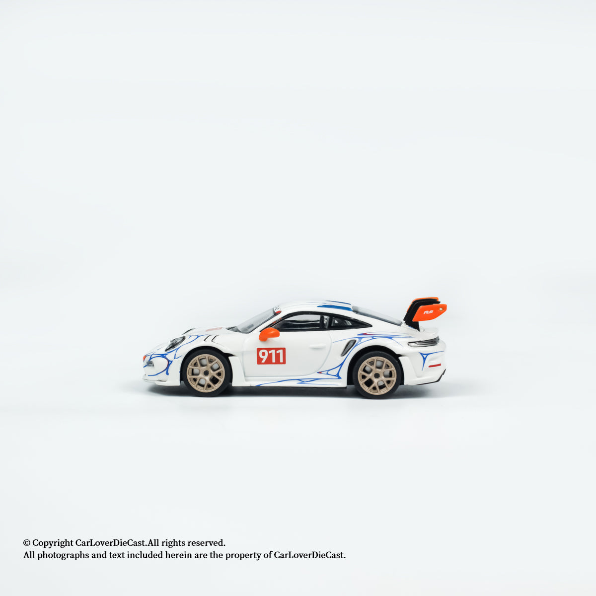 Minichamps 1:64 CLDC Exclusive PORSCHE 911 (992) GT3 RS - 2024 (643062120-643062124) Diecast Car Model Available In June 2025 Pre Order Now
