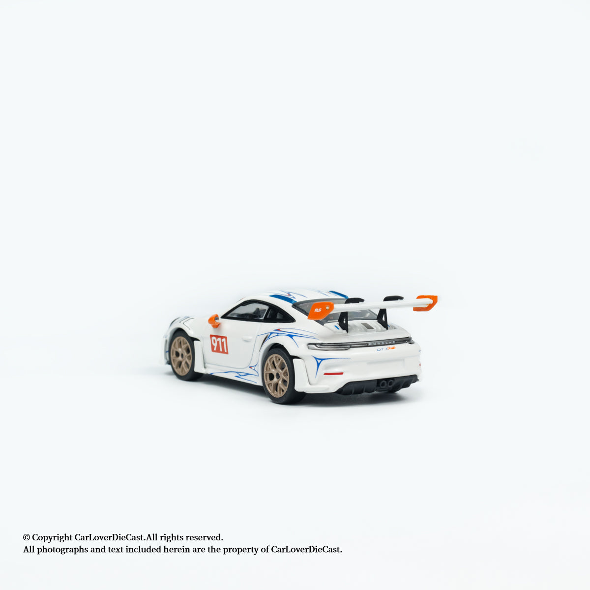 Minichamps 1:64 CLDC Exclusive PORSCHE 911 (992) GT3 RS - 2024 (643062120-643062124) Diecast Car Model Available In June 2025 Pre Order Now