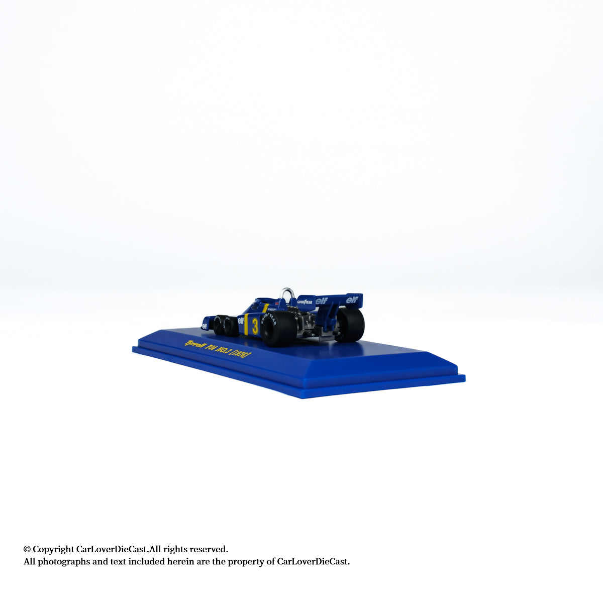 Kyosho 1:64 Tyrrell P34 No.3 1976 Diecast Car Model With Book Simplified Chinese Version (K07038B1-CL) Available Now