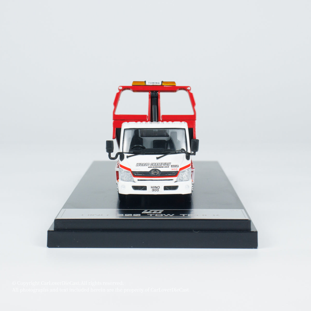Unique Model × Tiny 1:64 Hino 300 Dutro Full Floor Trailer (UM007-03) Diecast Car Model Available Now