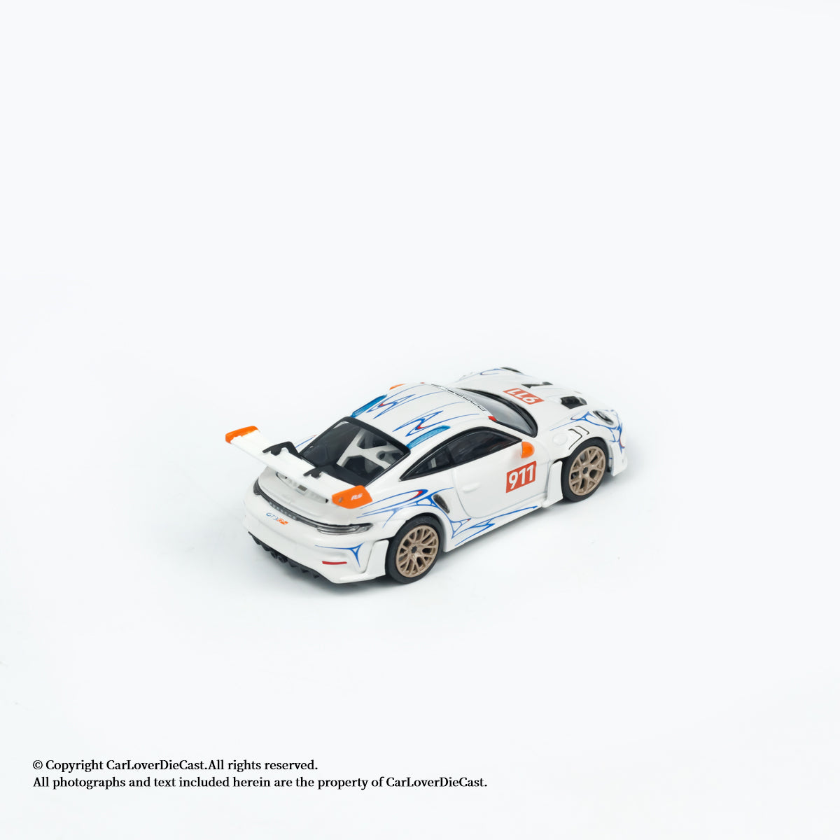 Minichamps 1:64 CLDC Exclusive PORSCHE 911 (992) GT3 RS - 2024 (643062120-643062124) Diecast Car Model Available In June 2025 Pre Order Now