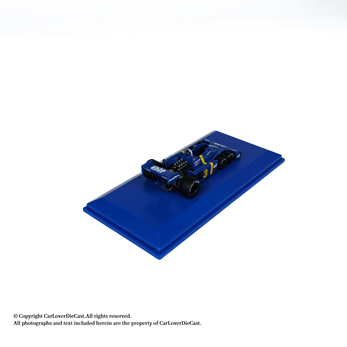 Kyosho 1:64 Tyrrell P34 No.3 1976 Diecast Car Model With Book Simplified Chinese Version (K07038B1-CL) Available Now