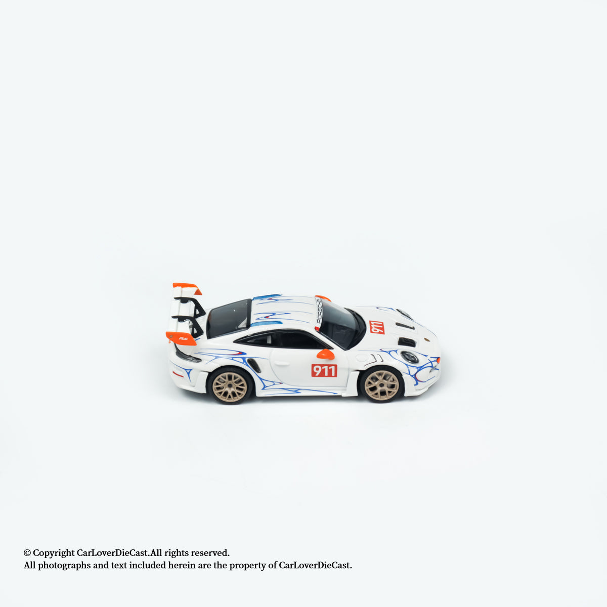 Minichamps 1:64 CLDC Exclusive PORSCHE 911 (992) GT3 RS - 2024 (643062120-643062124) Diecast Car Model Available In June 2025 Pre Order Now