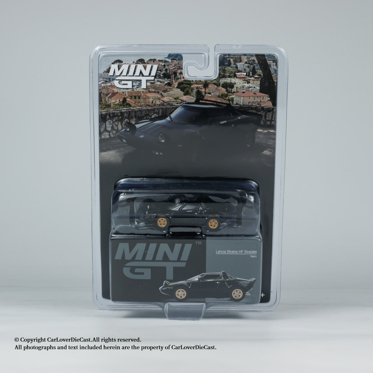 Mini GT 1:64 Lancia Stratos HF Stradale Nero (MGT00846) Diecast Car Model Available Now