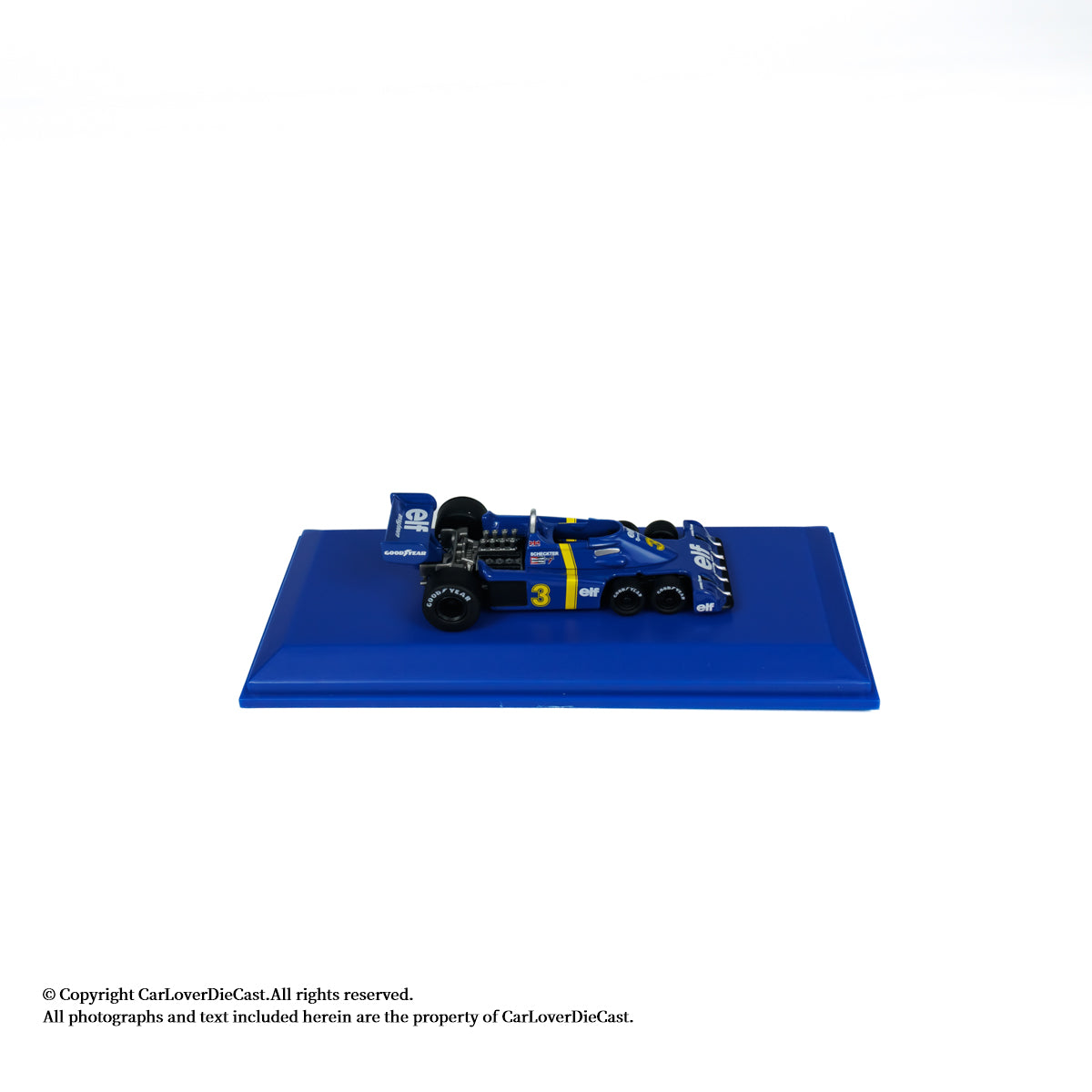 Kyosho 1:64 Tyrrell P34 No.3 1976 Diecast Car Model With Book Simplified Chinese Version (K07038B1-CL) Available Now