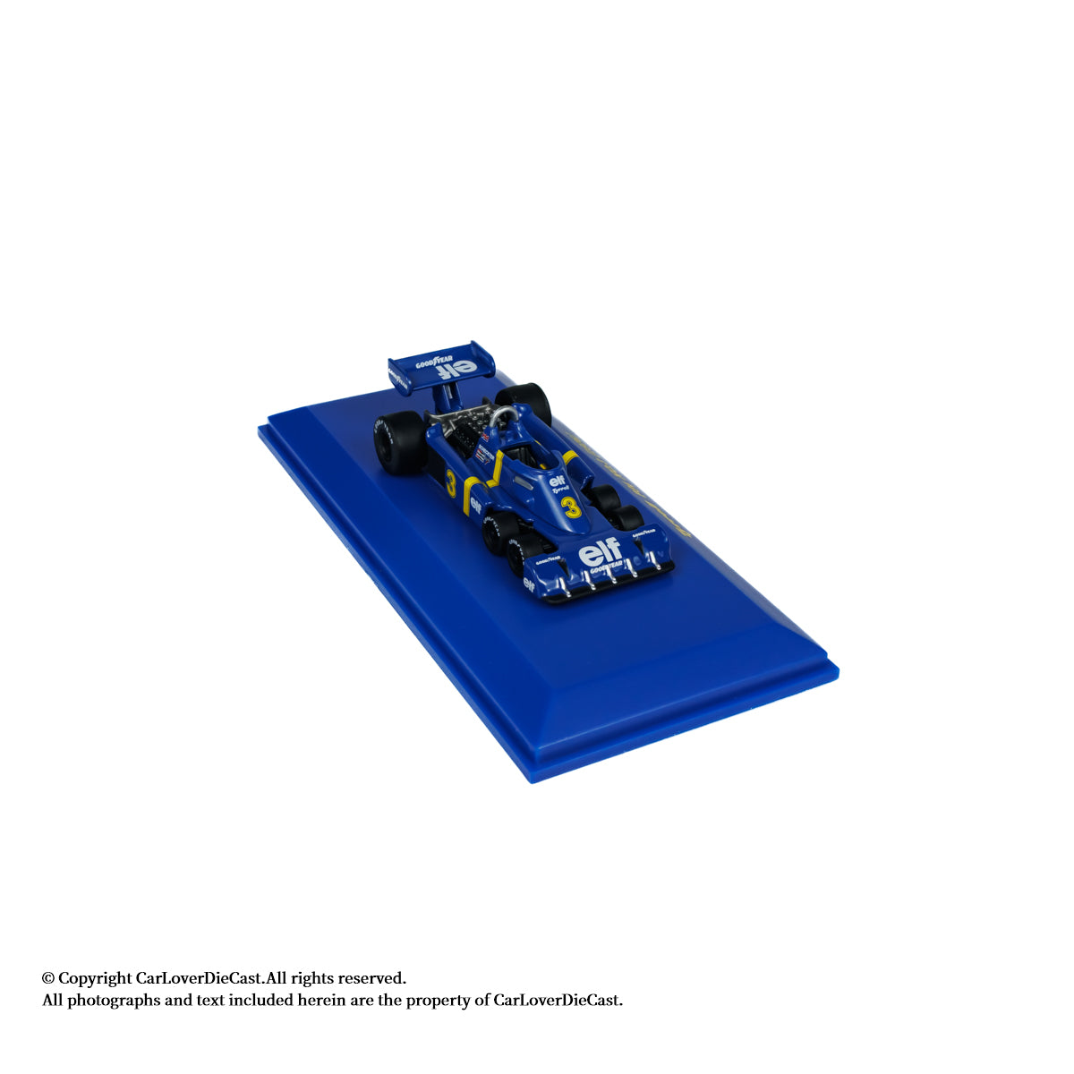 Kyosho 1:64 Tyrrell P34 No.3 1976 Diecast Car Model With Book Simplified Chinese Version (K07038B1-CL) Available Now
