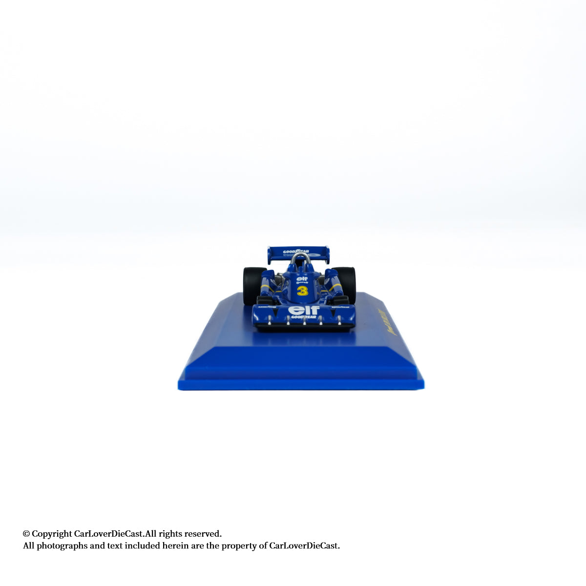 Kyosho 1:64 Tyrrell P34 No.3 1976 Diecast Car Model With Book Simplified Chinese Version (K07038B1-CL) Available Now