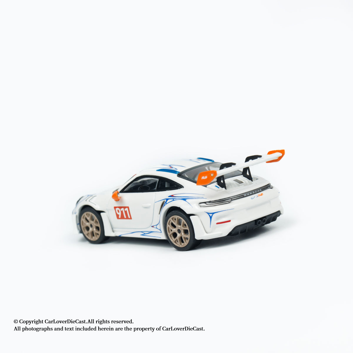 Minichamps 1:64 CLDC Exclusive PORSCHE 911 (992) GT3 RS - 2024 (643062120-643062124) Diecast Car Model Available In June 2025 Pre Order Now