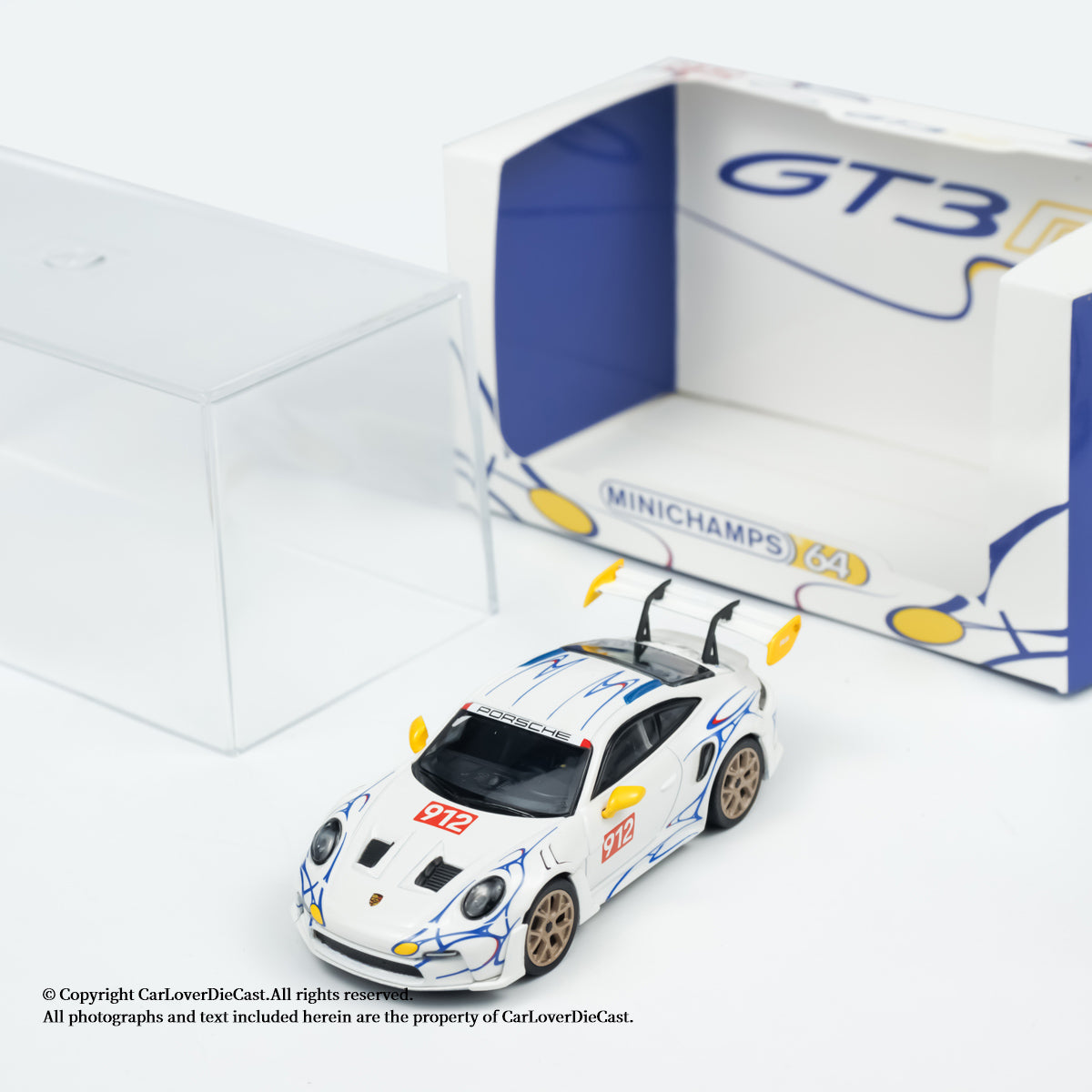 Minichamps 1:64 CLDC Exclusive PORSCHE 911 (992) GT3 RS - 2024 (643062120-643062124) Diecast Car Model Available In June 2025 Pre Order Now