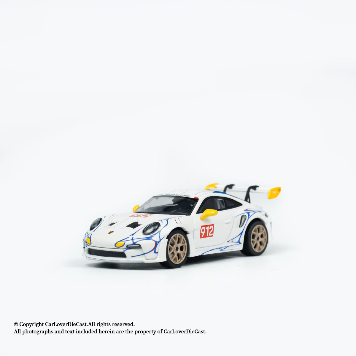 Minichamps 1:64 CLDC Exclusive PORSCHE 911 (992) GT3 RS - 2024 (643062120-643062124) Diecast Car Model Available In June 2025 Pre Order Now