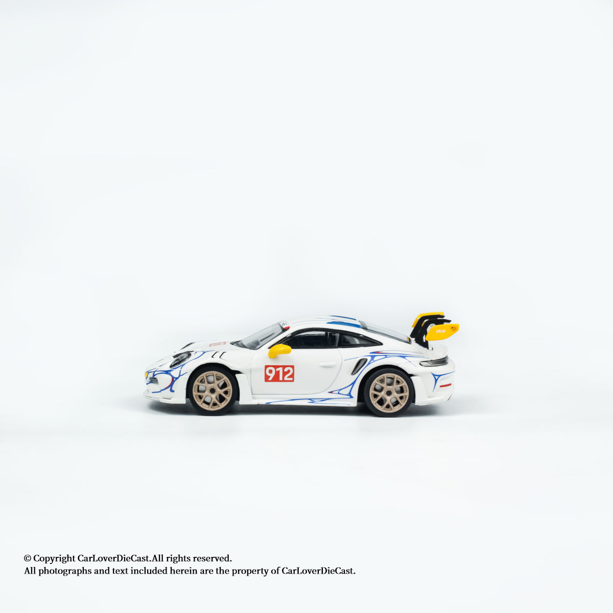 Minichamps 1:64 CLDC Exclusive PORSCHE 911 (992) GT3 RS - 2024 (643062120-643062124) Diecast Car Model Available In June 2025 Pre Order Now