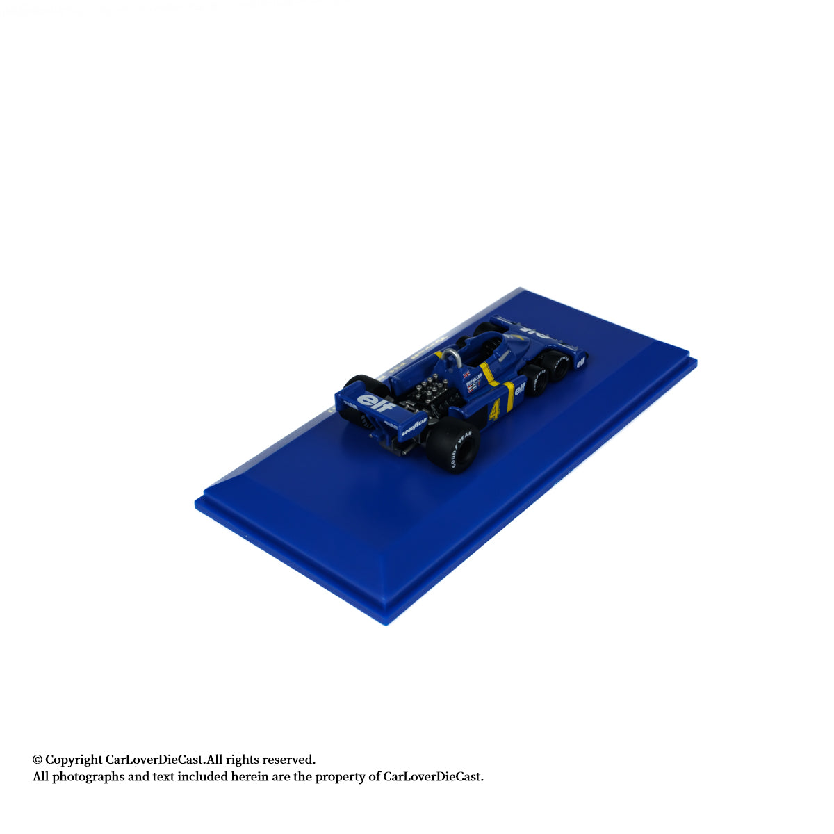 Kyosho 1:64 Tyrrell P34 No.4 1976 Diecast Car Model With Book Simplified Chinese Version (K07038B2-CL) Available Now