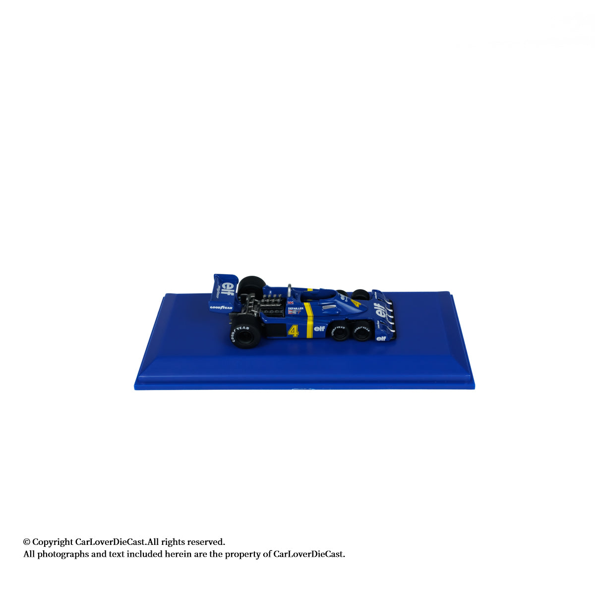 Kyosho 1:64 Tyrrell P34 No.4 1976 Diecast Car Model With Book Simplified Chinese Version (K07038B2-CL) Available Now
