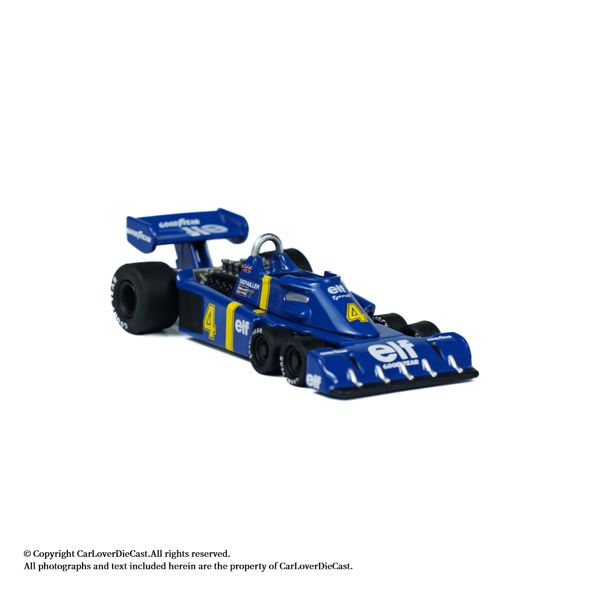 Kyosho 1:64 Tyrrell P34 No.4 1976 Diecast Car Model With Book Simplified Chinese Version (K07038B2-CL) Available Now