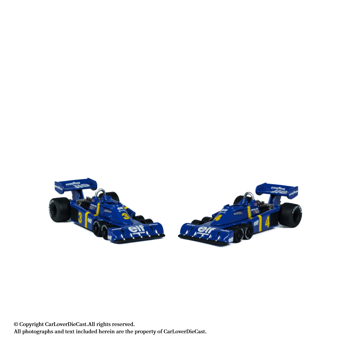 Kyosho 1:64 Tyrrell P34 No.3 1976 Diecast Car Model With Book Simplified Chinese Version (K07038B1-CL) Available Now