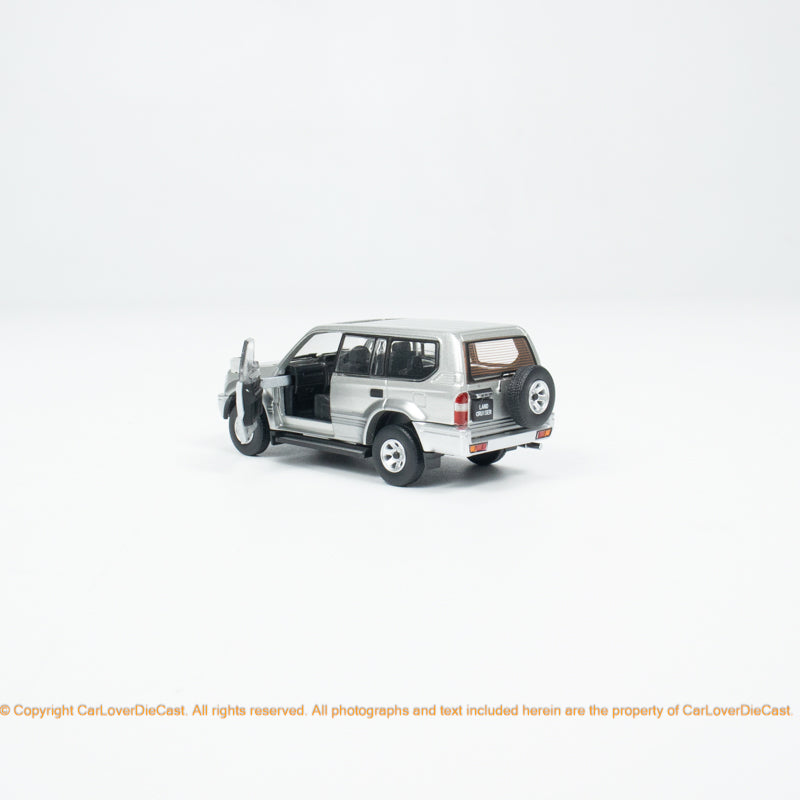 BM Creations 1:64 Toyota Land Cruiser Prado LC95 -Silver (LHD) (64B0351) Diecast Car Model Available Now