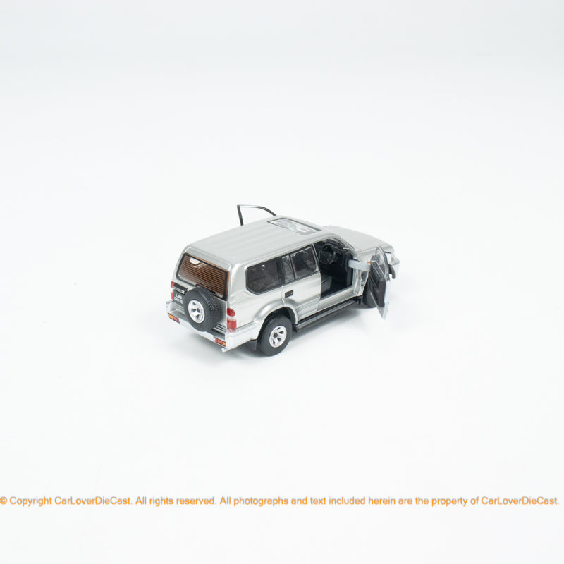 BM Creations 1:64 Toyota Land Cruiser Prado LC95 -Silver (LHD) (64B0351) Diecast Car Model Available Now